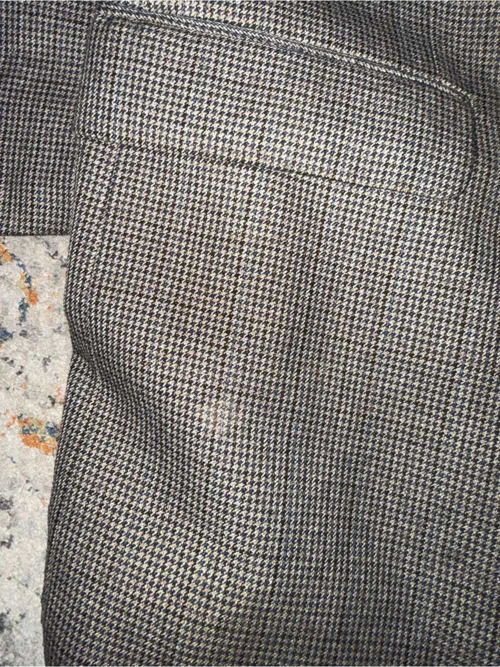 Classic Gray Men's Two-Button Blazer 48R Chaps A133
